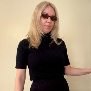 Zara Knit Quarter Sleeved Turtle Neck